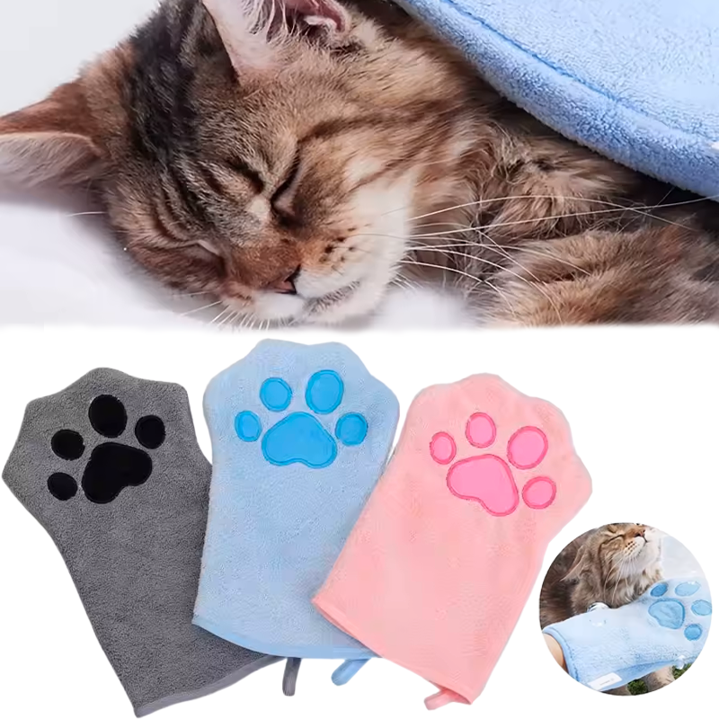 Pet Supplies First - Pet Towel Glove Dog Specific Quick