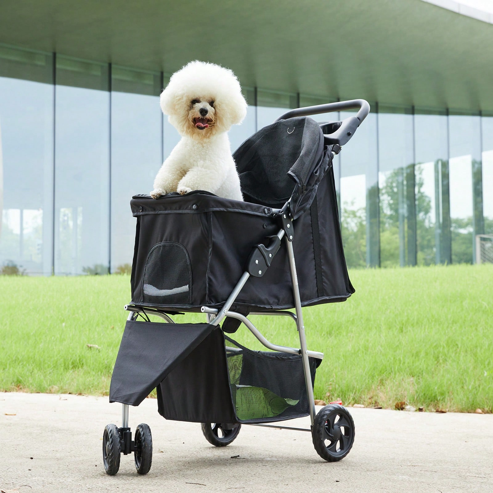 3 Wheels Pet Stroller, Cats An - Pet Stroller Carrier recensie en prijs