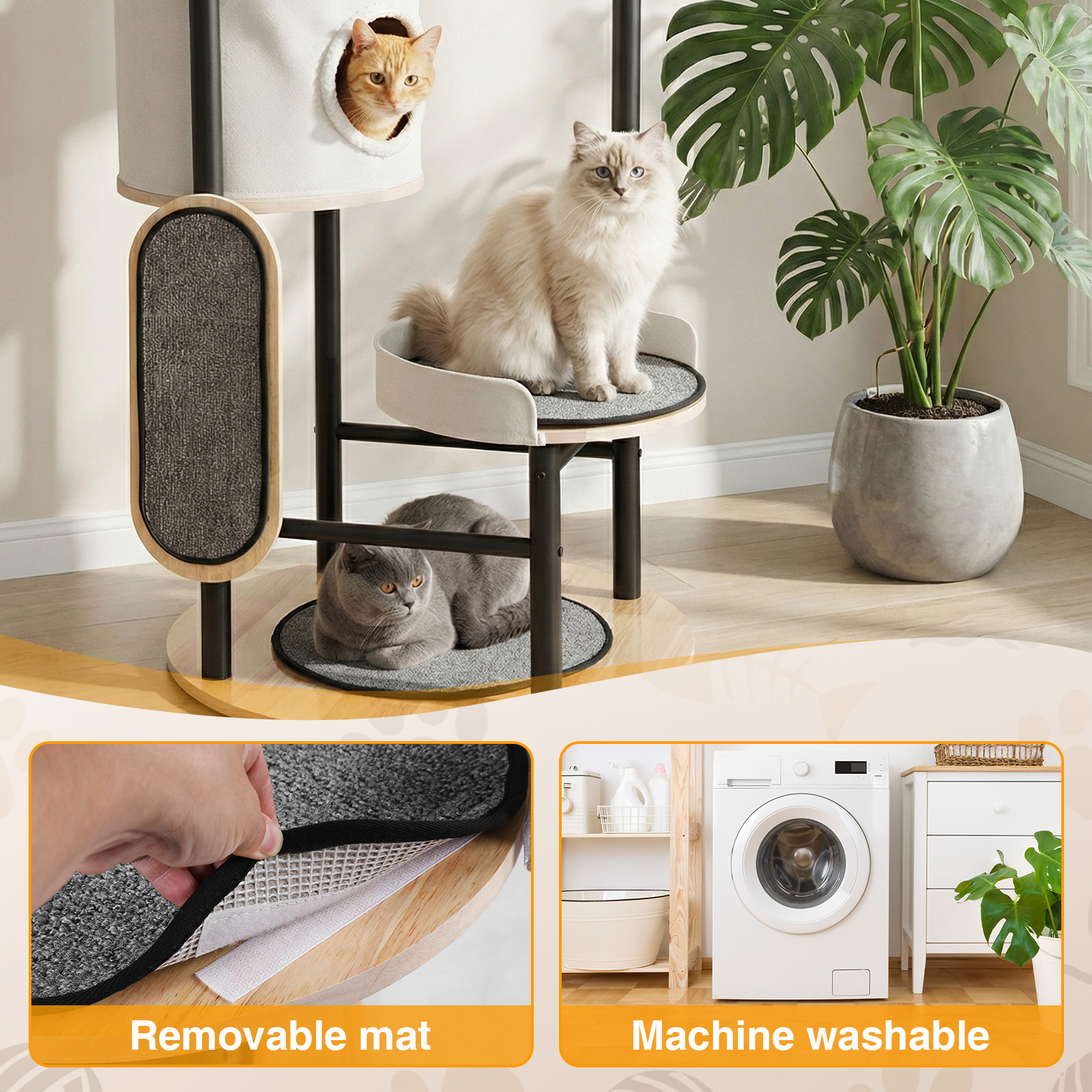 66-Inch Cat Tree with Scratchi - Pet X Supplies & Tack Grooming recensie en prijs