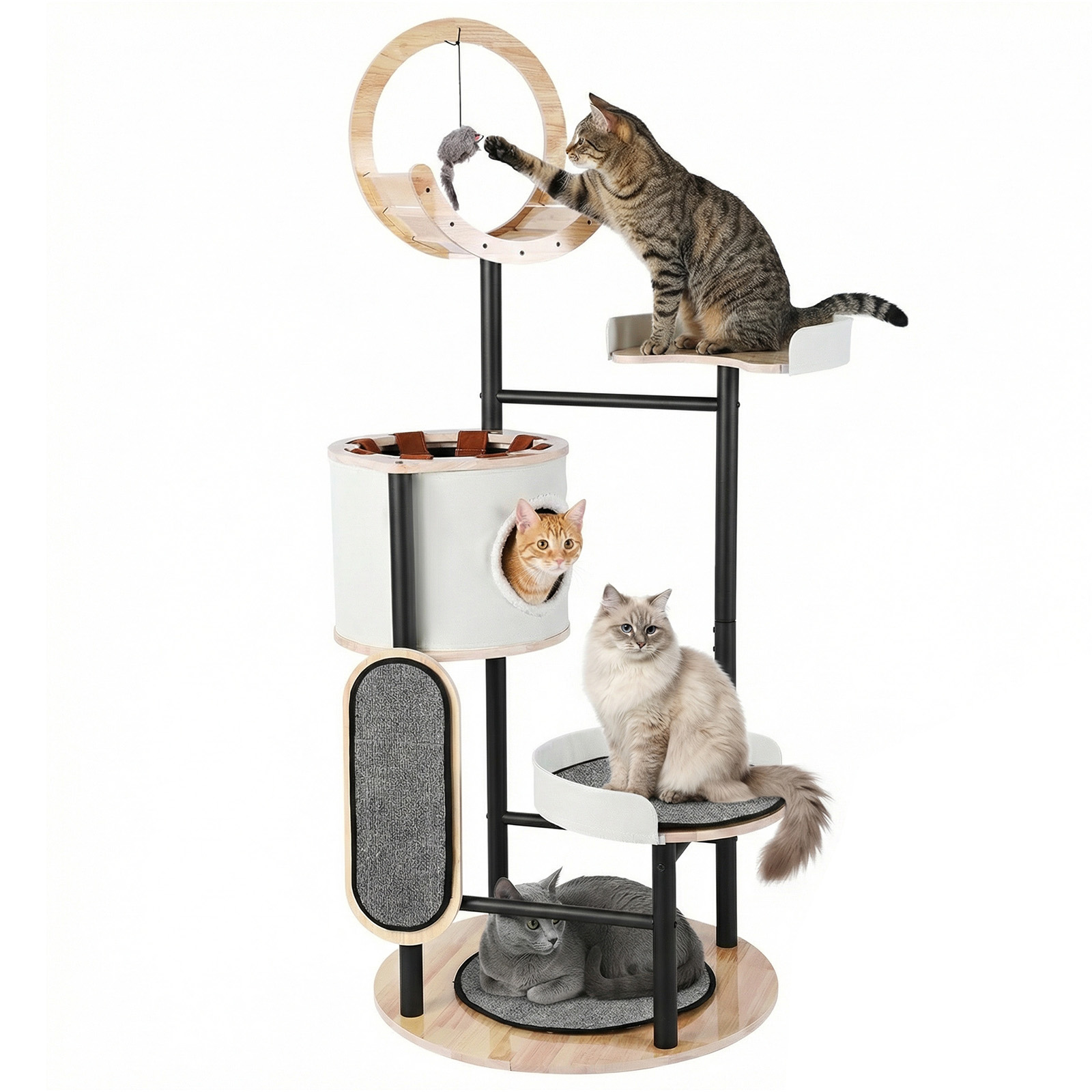 66-Inch Cat Tree with Scratchi - Pet X Supplies & Tack Grooming recensie en prijs