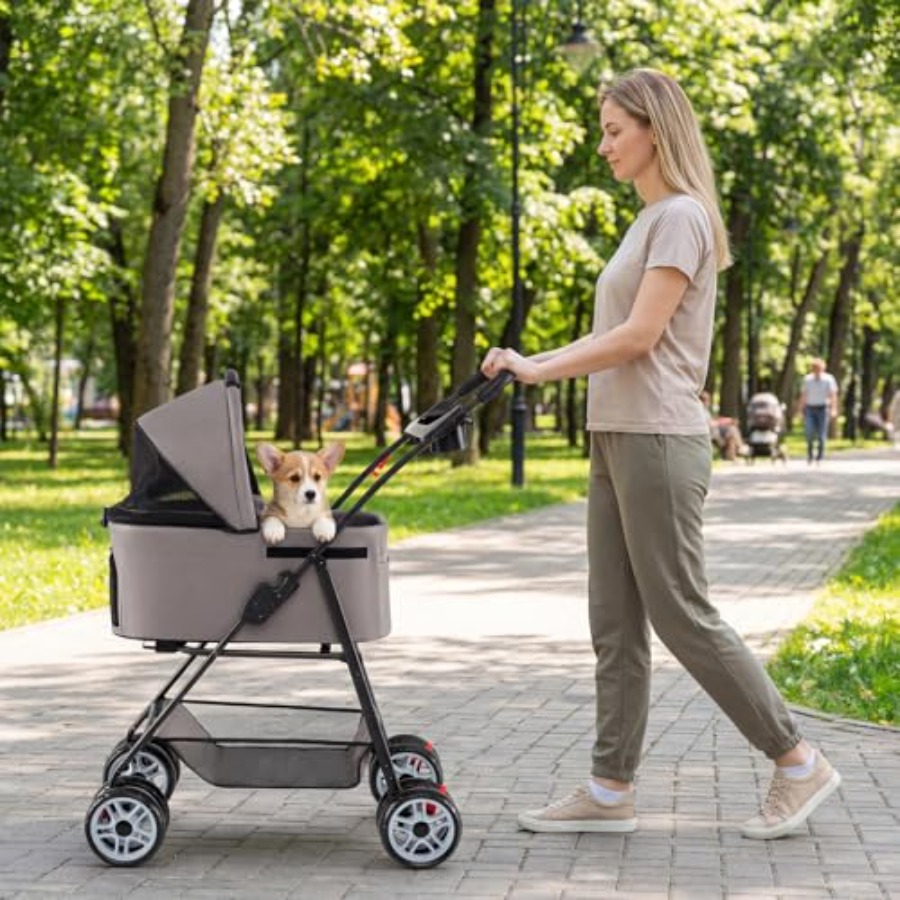 Pet stroller for outdoor use,  - Pet Stroller Carrier recensie en prijs