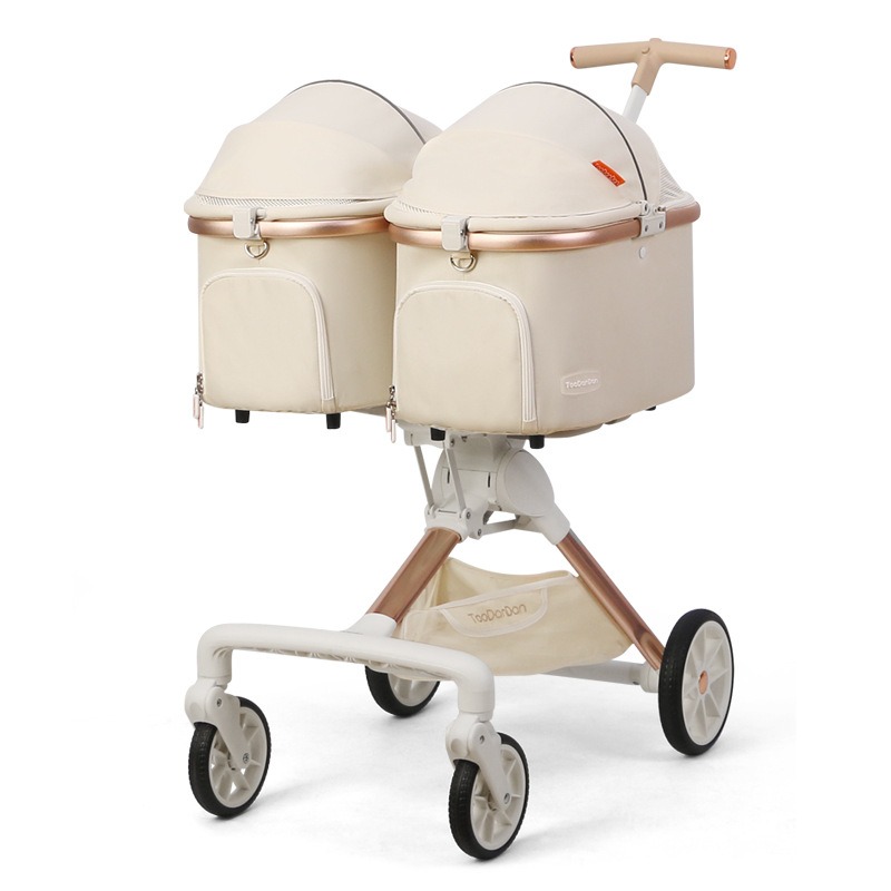 Cute Foldable Cat Stroller for - Pet Stroller Carrier recensie en prijs