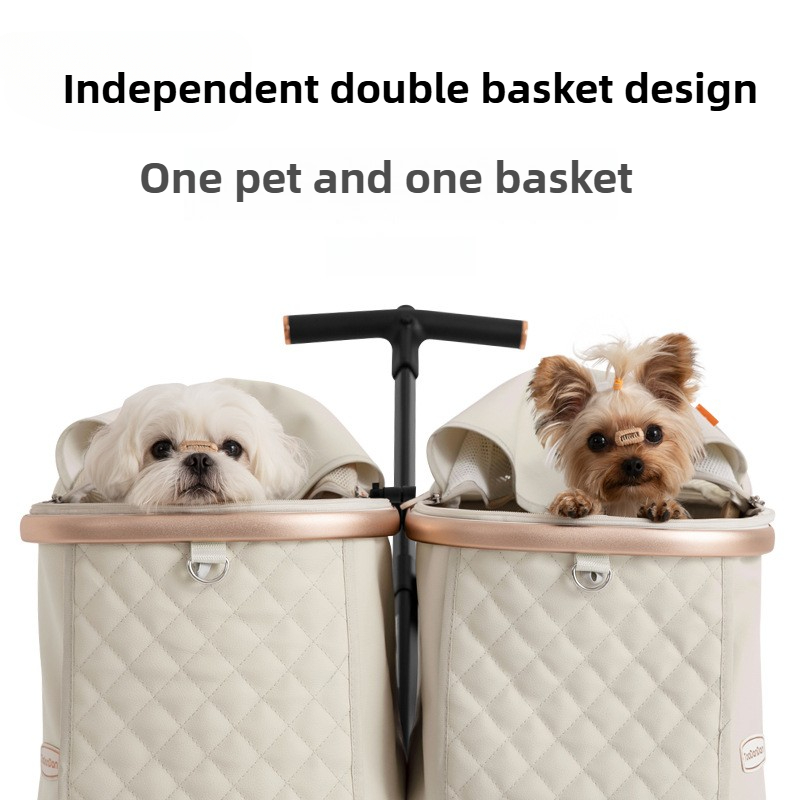 Cute Foldable Cat Stroller for - Pet Stroller Carrier recensie en prijs