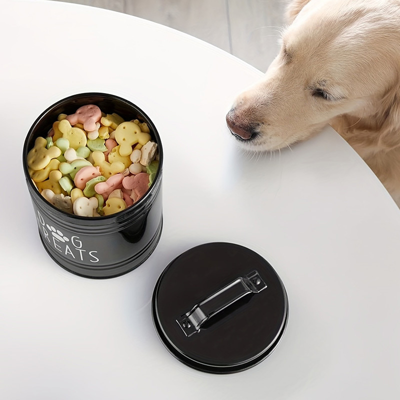 Metal Dog Treat Container Dog  - Pet Supplies For Dogs recensie en prijs