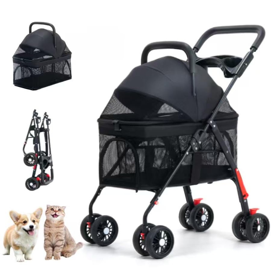 3-in-1 Pet Stroller for Small/ - Pet Stroller Carrier recensie en prijs