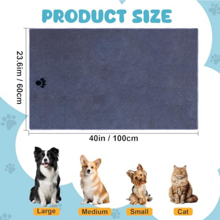 Microfiber Dog Towels for Dryi - Pet X Supplies & Tack Grooming recensie en prijs