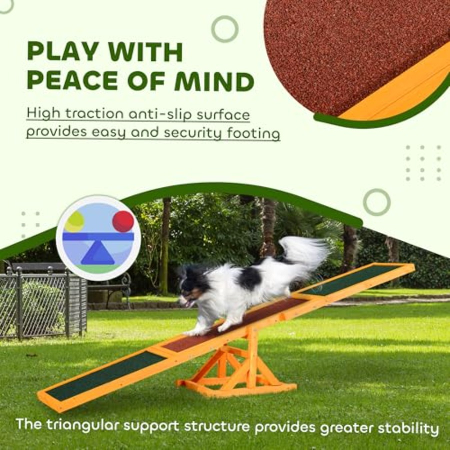 Wooden Dog Agility Seesaw for  - Pet X Supplies & Tack Grooming recensie en prijs