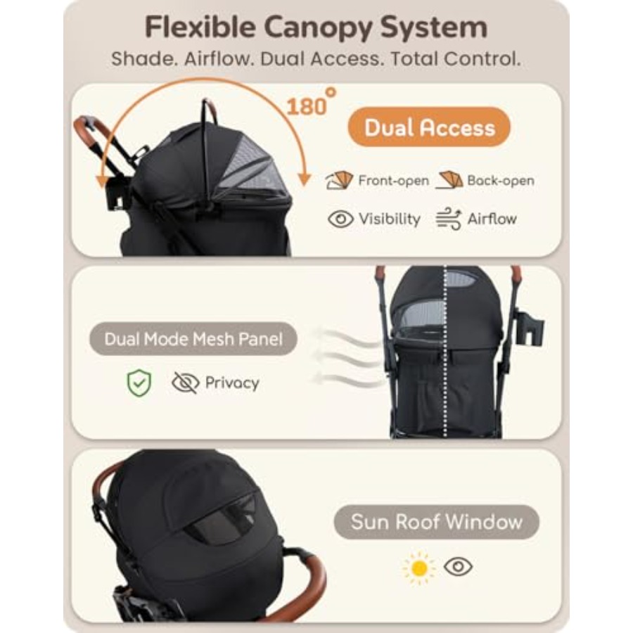 Pet stroller for small/medium  - Pet Stroller Carrier recensie en prijs