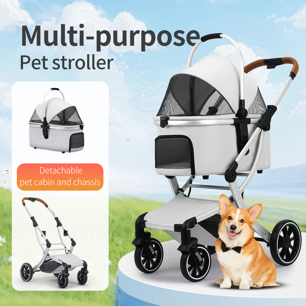 STLF5-in-1 Foldable Pet Stroll - Pet Stroller Carrier recensie en prijs