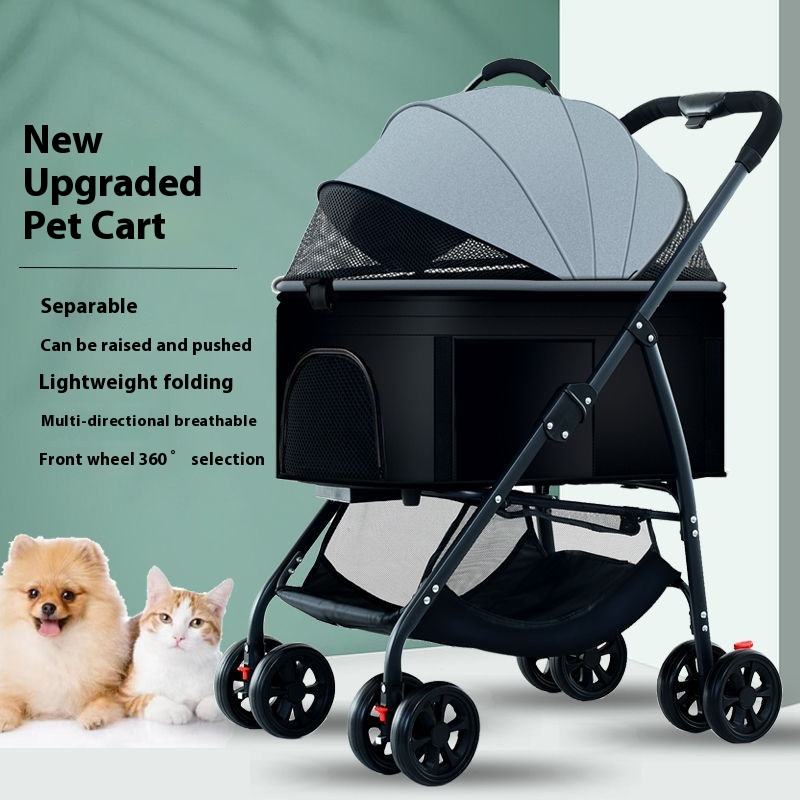 Pet Dog Stroller 3-in-1 Dog Wa - Pet Stroller Carrier recensie en prijs