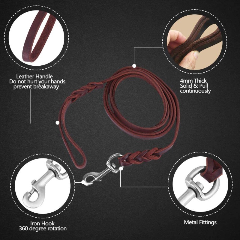 First layer cowhide leash Germ - Pet Supplies First recensie en prijs