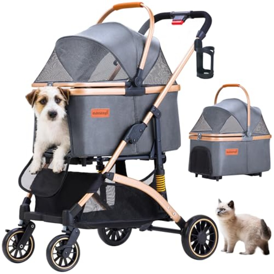 Pet Stroller for Small Dogs: L - Pet Stroller Carrier recensie en prijs