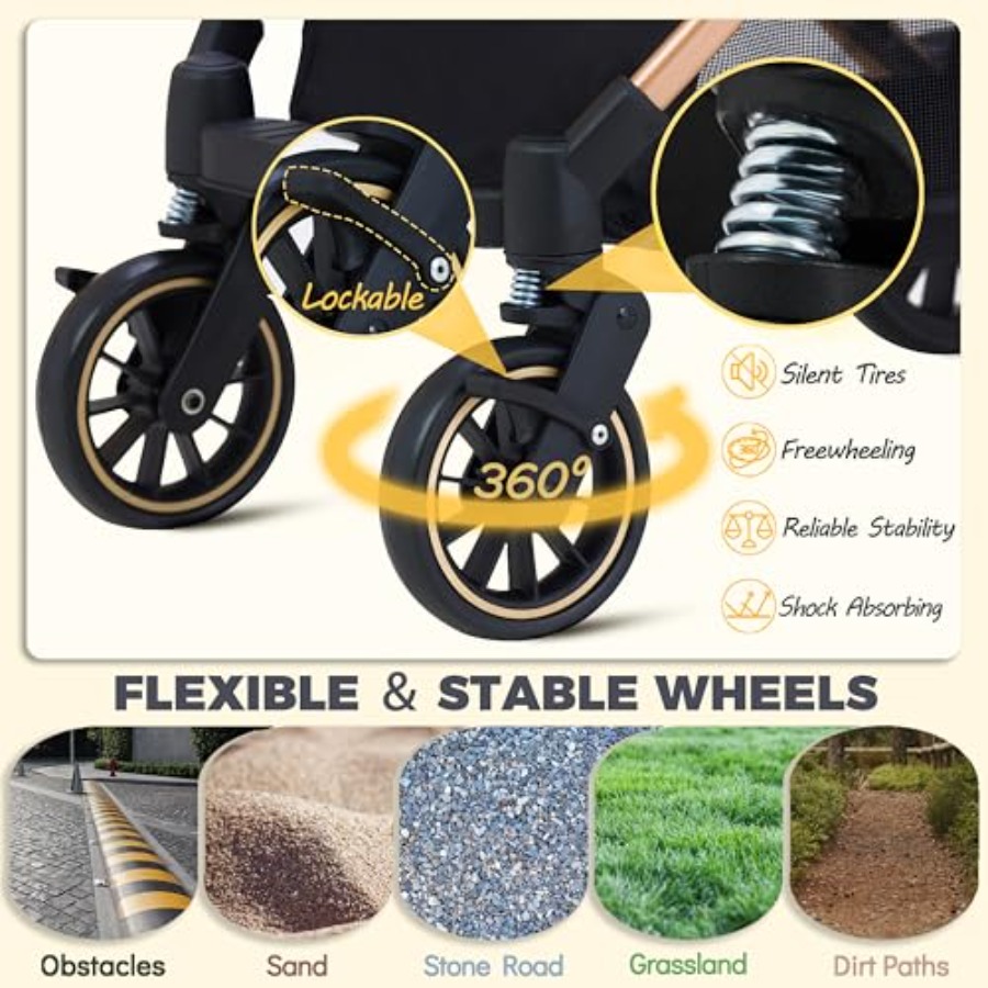 Pet Stroller for Small Dogs: L - Pet Stroller Carrier recensie en prijs