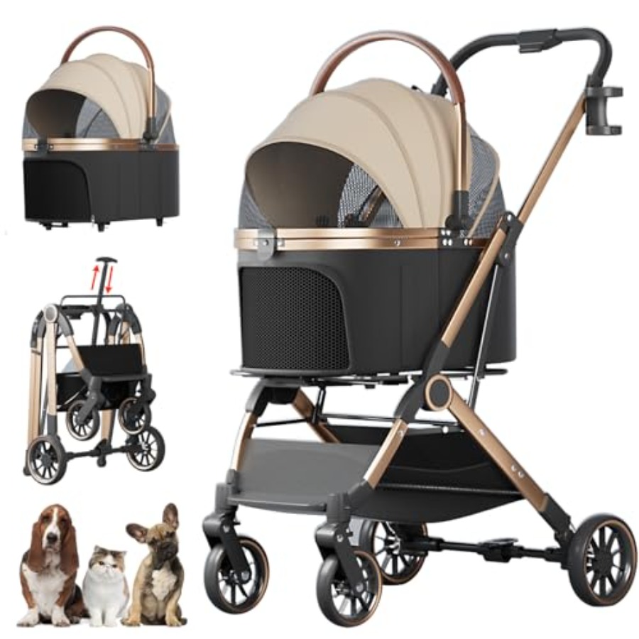 4 Wheels Pet Stroller for Smal - Pet Stroller Carrier recensie en prijs