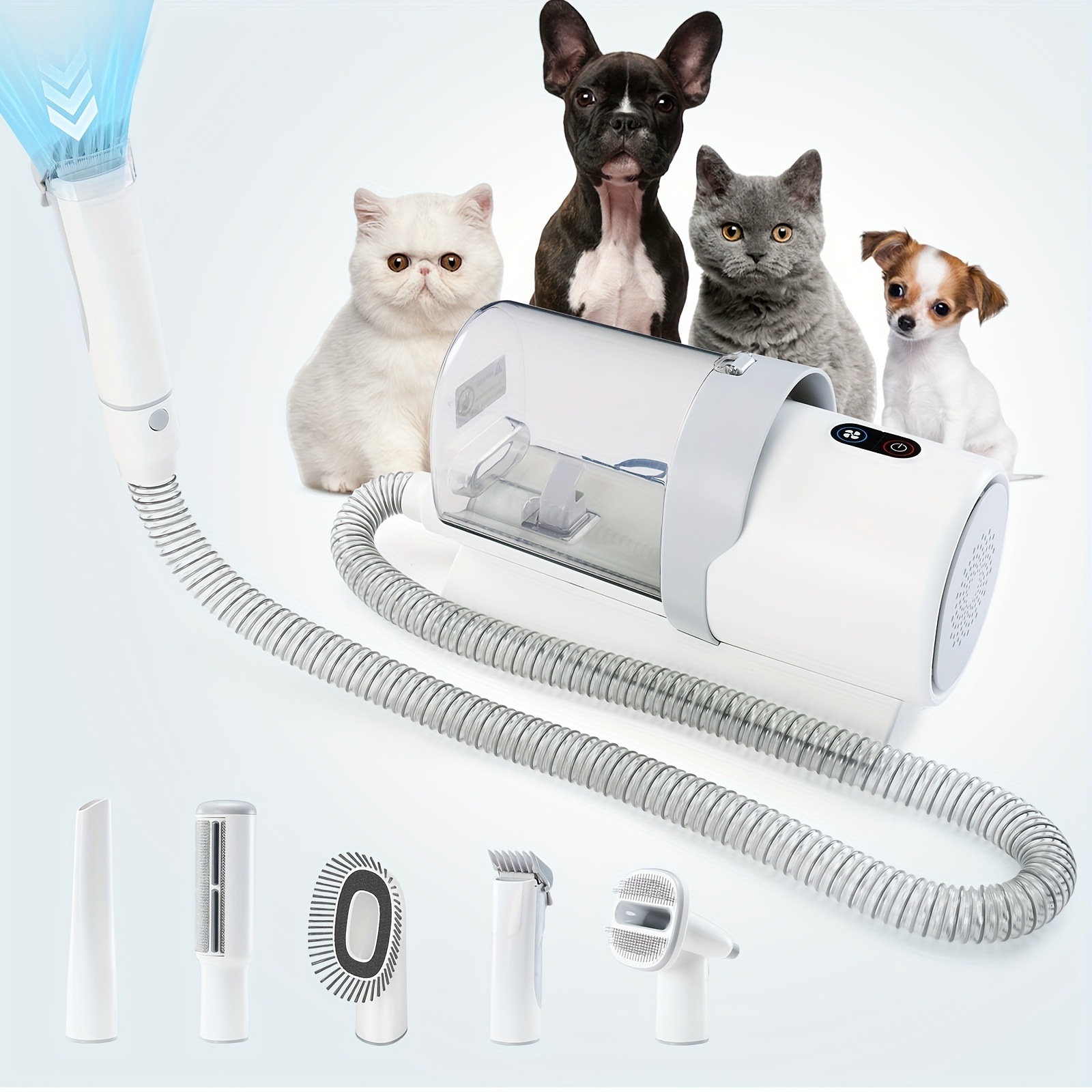 New Pet Grooming Vacuum Kit 5  - Pet Supplies For Dogs recensie en prijs