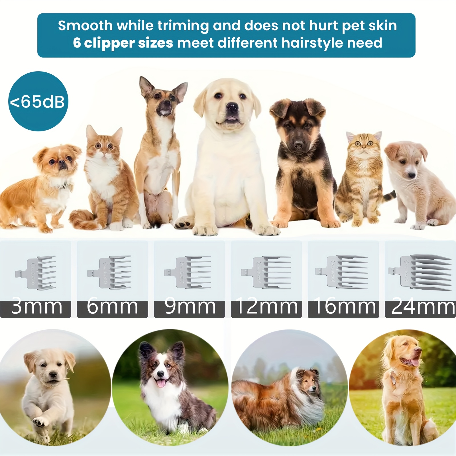New Pet Grooming Vacuum Kit 5  - Pet Supplies For Dogs recensie en prijs